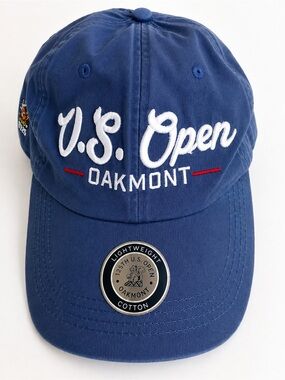 U.S. Open 2025 Oakmont Lightweight Cotton Hat – Sailor Navy – Adjustable